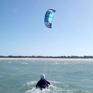 nagetractéekitesurf